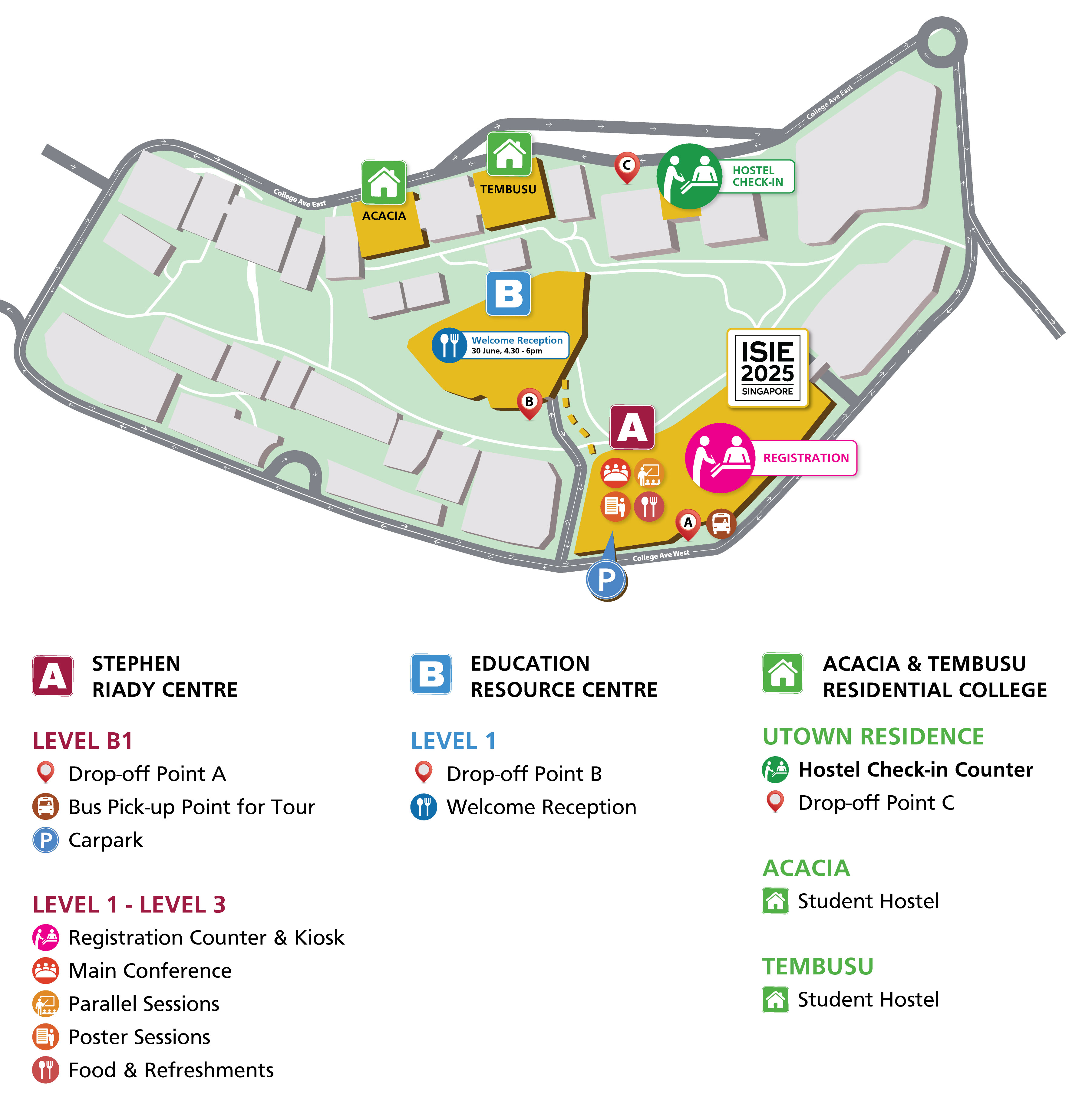 ISIE Venue Map